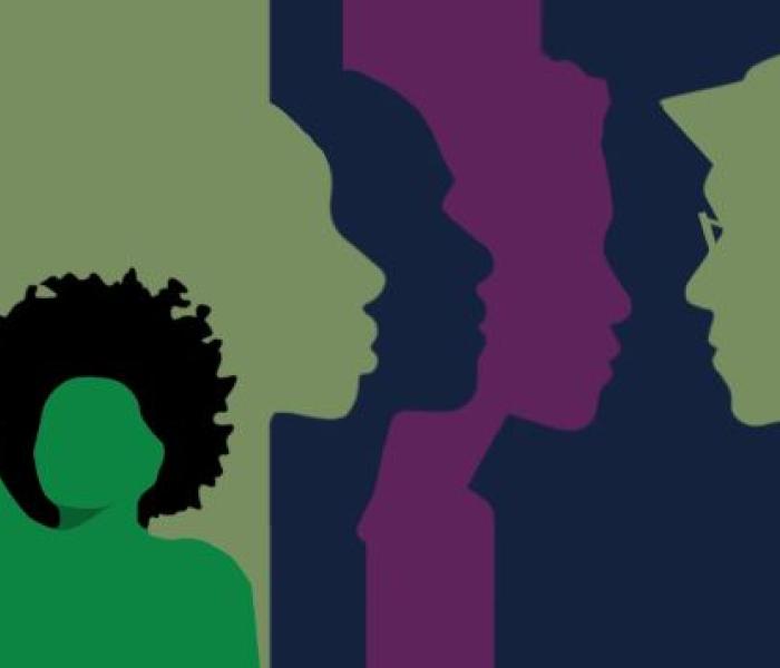 faces silhouettes